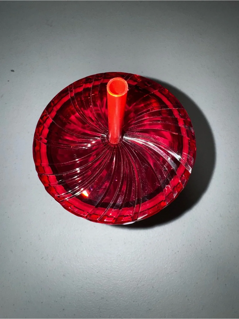 Starbucks Sunrise Swirl Gradient Red Pink Purple 2025 Cold Cup Tumbler 24 oz
